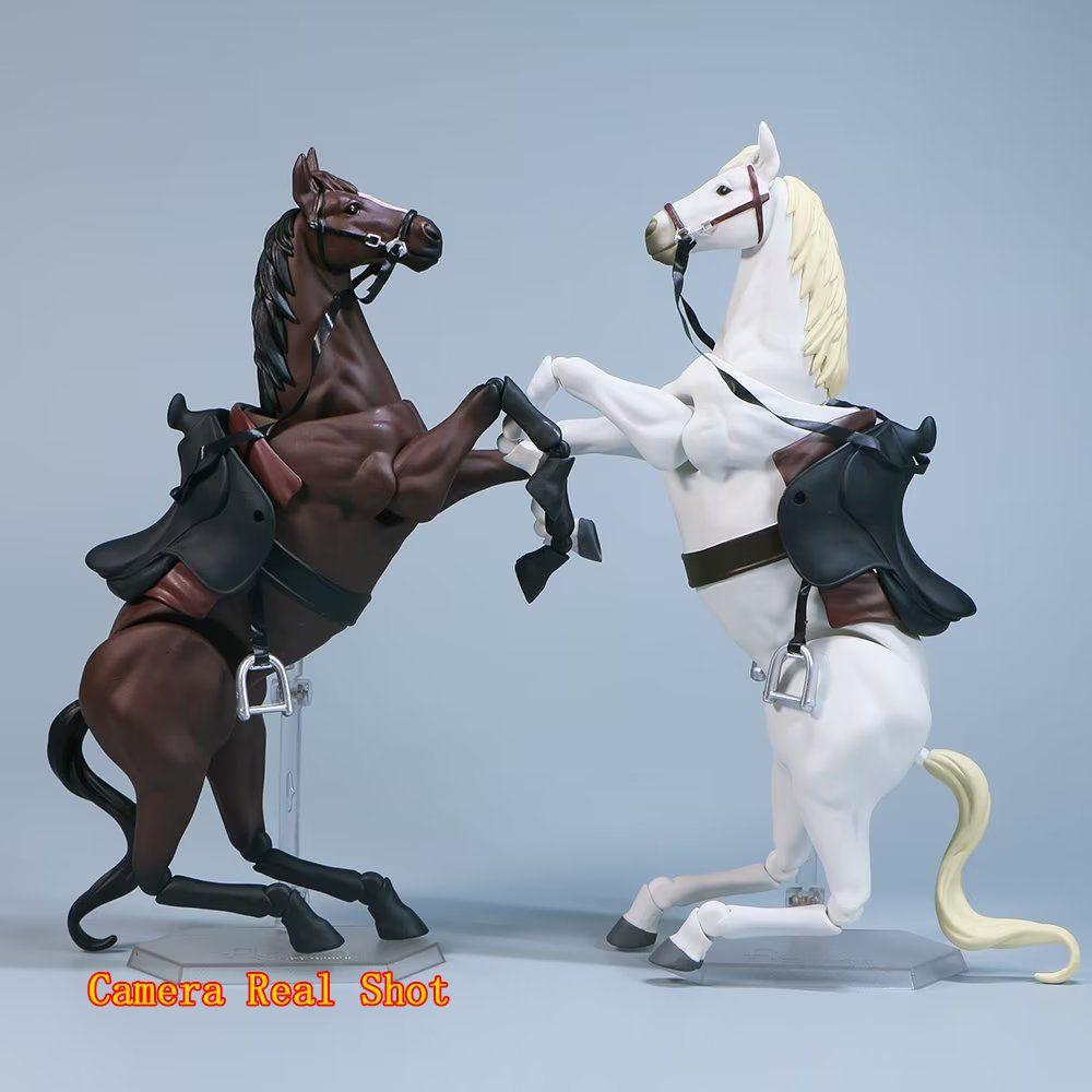Creative Horse Figure 1/12 Animal Movable Horse For Figma Statue Collectible Model Doll Educational Toy Children Birthday Gifts