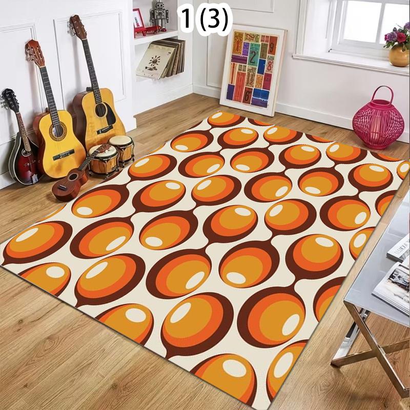 

A Modern Geometric Carpet Fashionable Home Decor Carpet Modern Style Abstract Art Pattern Floor Mat Living Room Bedroom Carpet 40X60cm