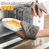 Silikon-Ofenhandschuhe Fischform Hitzebeständig Küchenhandschuhe Mehrzweck Tablettgreifer Topfhalter zum Kochen Backen BBQ