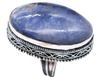 Sodalite Natural Gemstone Antique Silver Plated Ring US Size-6.5 A 517