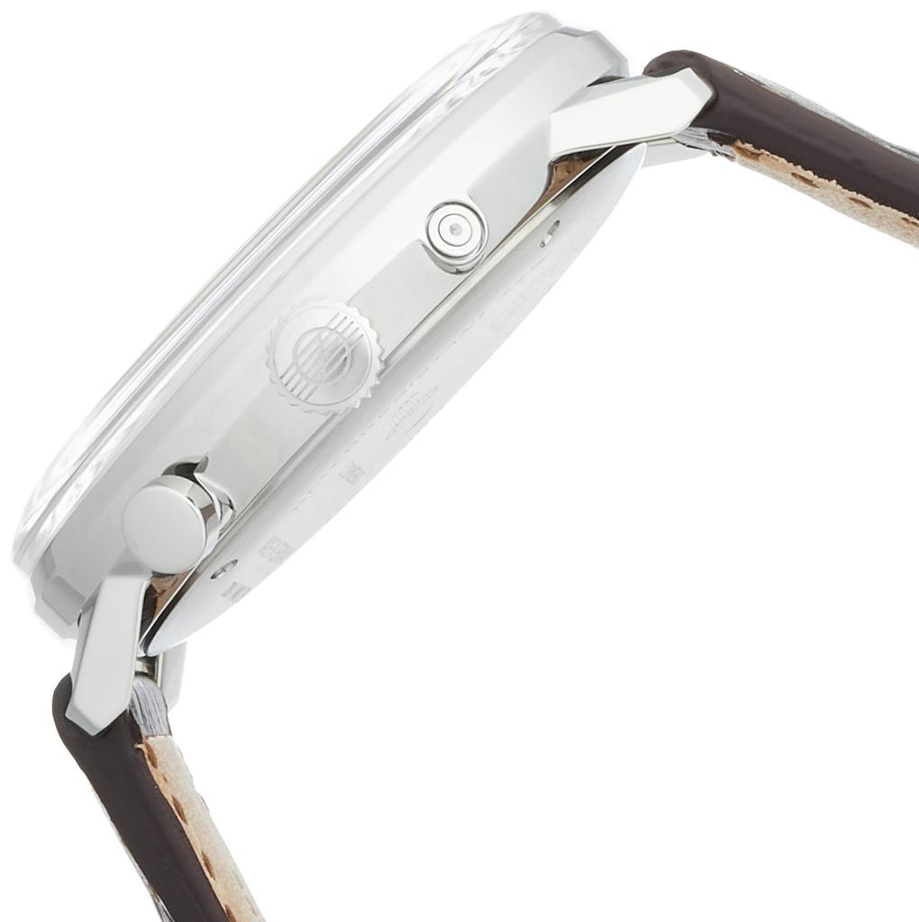 Uhr Hindenburg Silbernes Zifferblatt Edelstahl Quarz MONDPHASE Deutschland Uhr Schwarz [Zeppelin] 39,5MM 7036-1 Herren [Artikel]