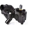 Engine Coolant Thermostat Housing Kit Assembly W/Sensor for Ford Explorer for Mercury Mountaineer 2002 2003 2004 2005 2006 2007 2008 2009-2010 V6