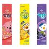 Pororo Kids Low Fluoride Toothpaste Set Peach Banana Grape Flavor Oral Care for Toddlers 3 Pack 50g X3 (Total 150g)