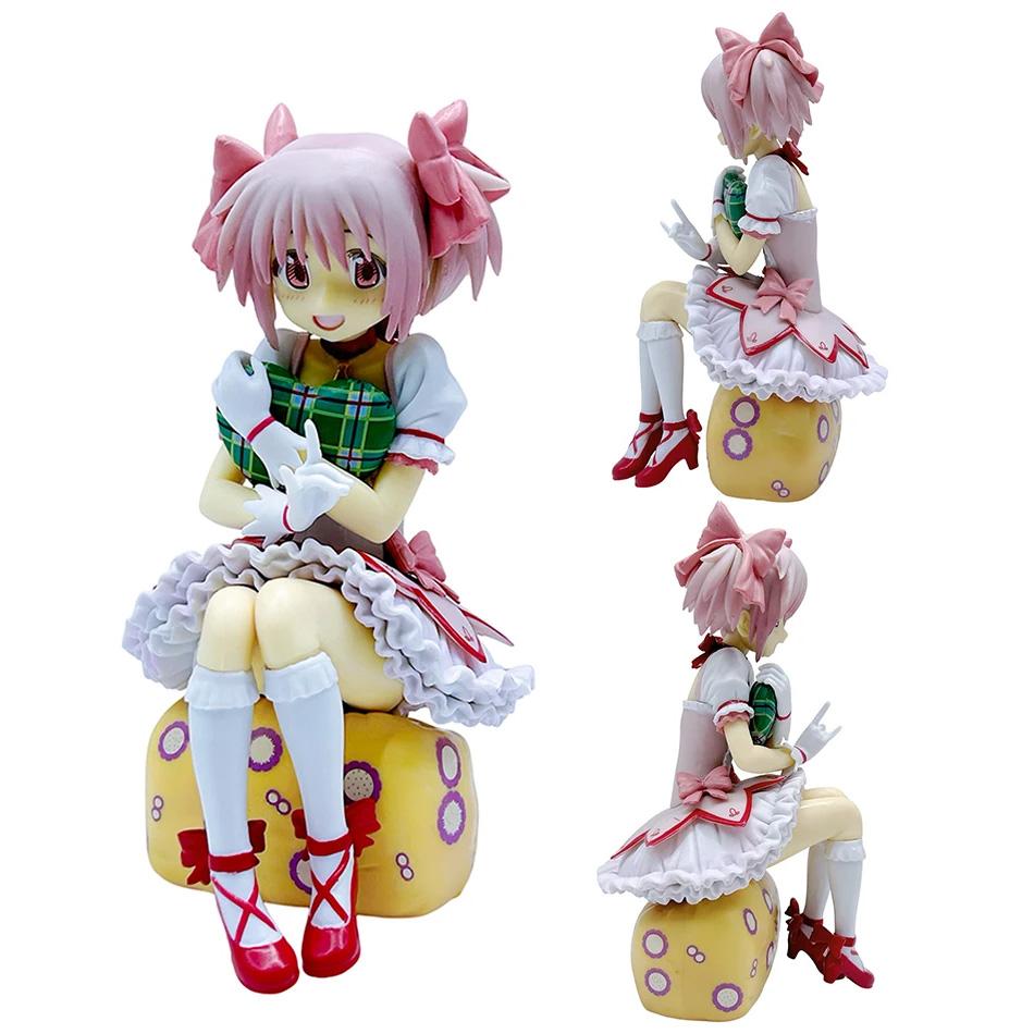 Anime Puella Magi Madoka Magica Aniem Figure Kaname Cute Models Figurines Ornaments Exquisite Toy Collection Otaku Gifts
