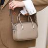 Cowhide Bags, Shell Bags Are Popular and Fashionable Niche, Women's Single Shoulder Practical Soft Portable Diagonal Cross Pillow Bag