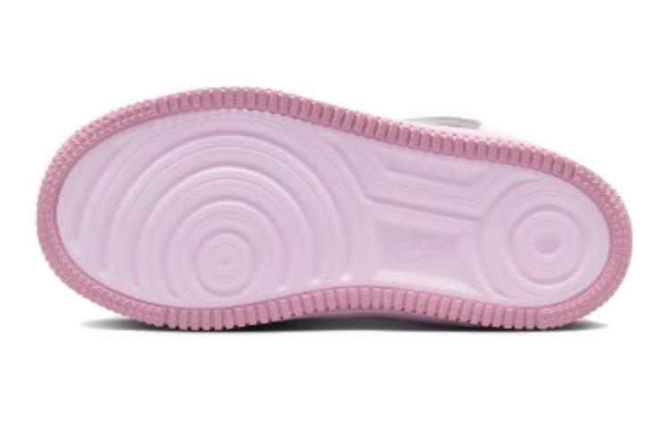 Kids' Sneakers Nike Force 1 Low EasyOn White Elemental Pink Pink Foam (PS)