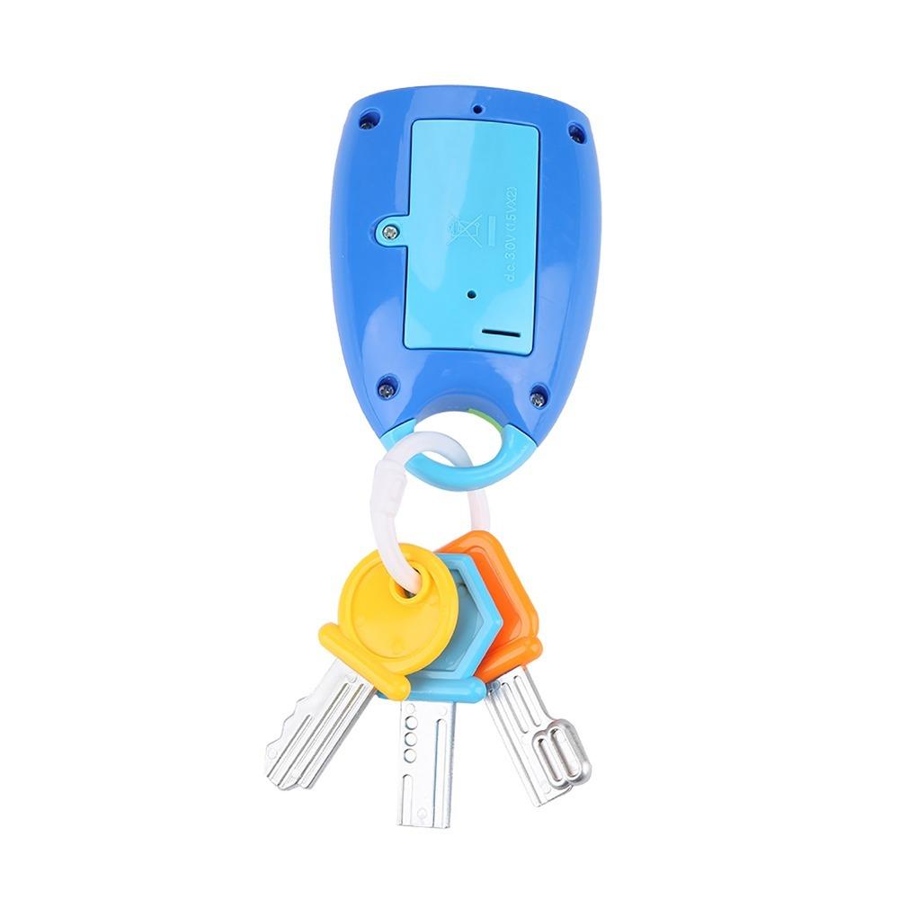 Interactive Remote Control Car Battery Operated Kids Education Toy Car Key Toy Home Play