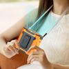 Portable Waist Fan USB Rechargeable Clip On Wearable Belt Shirt Body Fan Hands-Free Cooling Neck Fan with Flashlight for Camping