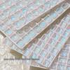 Nail Art Mocha Aurora: 3D Shiny Crystal Glass Jewelry for Stunning Blue Light Decor