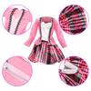Barwawa 30cm Doll Clothes, 1/6 Scale Doll Dresses, 26 Sets = 3 Outfits + 8 Dresses + 3 Coats + 1 Pants + 1 Shaggy Coat + 10 Pairs of Shoes, Suitable f