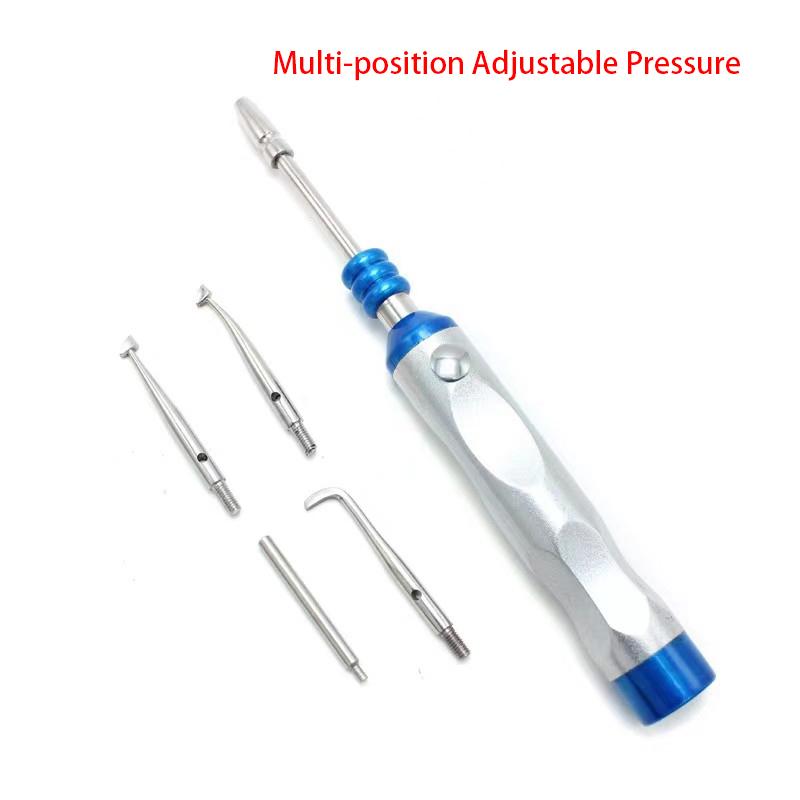 Dental Automatic Crown Remover Tool Dentist Instrument 4 Working Tip Dental Materials