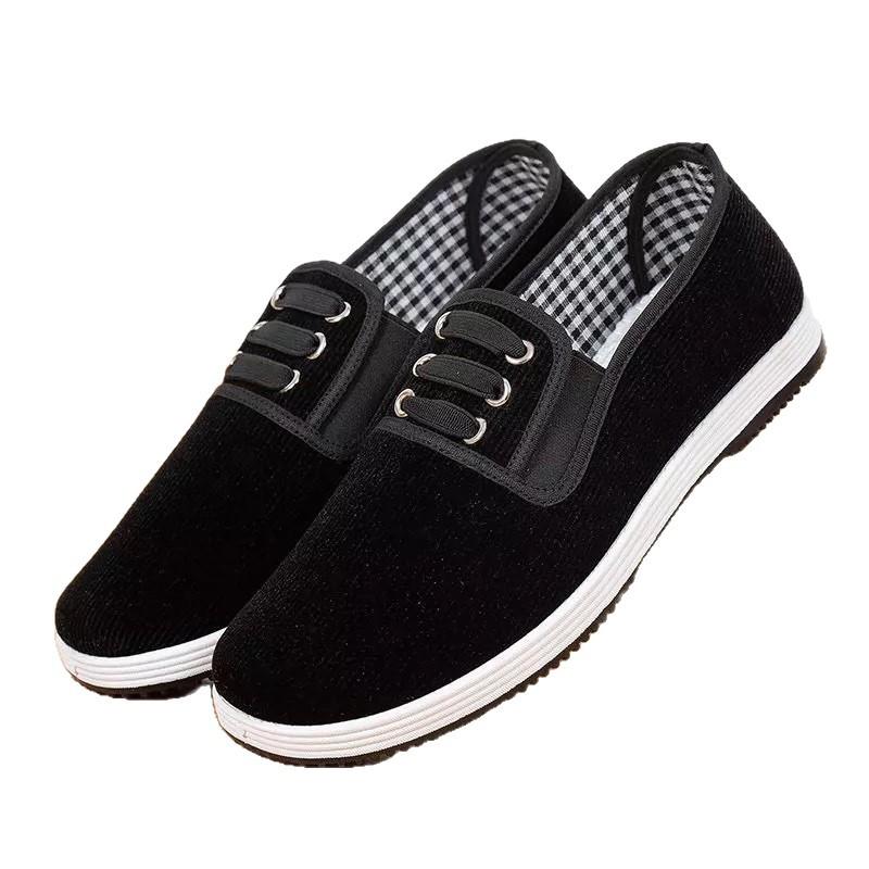 Cloth shoes with thick soles, anti-slip, spring and summer breathable new Chinese cloth shoes, classic cloth shoes