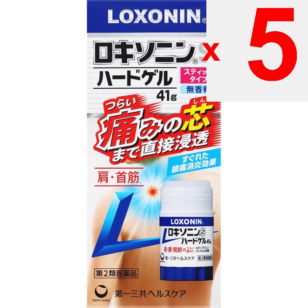Daiichi Sankyo Healthcare Loxonin S Hard Gel 41g Cream Gel Topical Agents Indications: Lower Back Pain, Shoulder Pain Associated with Stiff Shoulders,