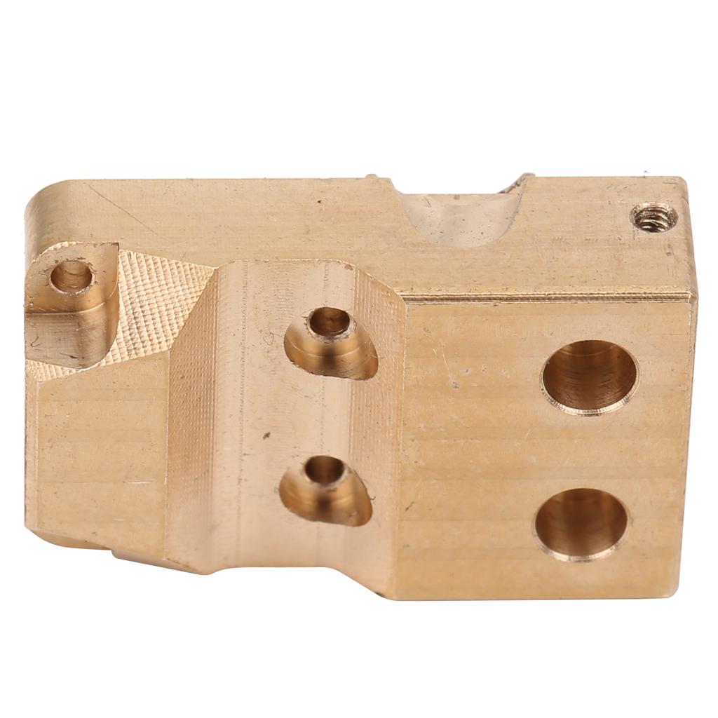 Brass Diff Axle Cover Counterweight WGuard Protection Plate Fit for Axial SCX24 AXI00002 90081