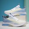 Sneakers Women's 2025 Summer New Fly-woven Mesh Breathable Running Shoes Couple Large Size Non-slip and Wear-resistant Walking Shoes
