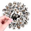 50 Retro Forest Small Animal Stickers Hand-Painted Wind Waterproof Hand Account Material Decorative Waterproof Sticker