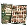 Weihnachts-Adventskalender 2024 2026 Nussknacker-Kalender, 24-teiliges Acryl-Schmuckset mit klassischer festlicher Dekoration für Zuhause Soldatenfiguren,