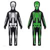 Cute Glowing Skull Role Play Halloween Cos Costume Outfit for Carnival Masquerade and Anime Style Stage Performance Dress Up