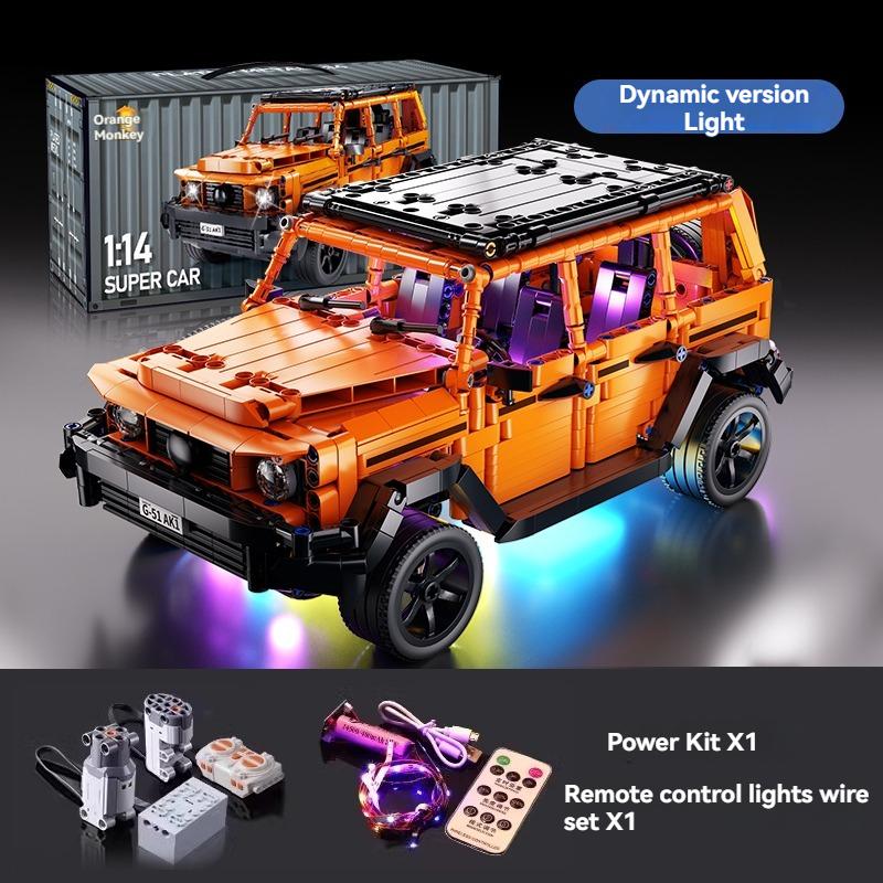 NEW Technical Super Car G Class Off Road Vehicle Building Blocks Creative Desktop Model Birthday Halloween Christmas gifts Kids