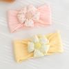 Cute Tiger Flower Baby Headband - Pure Cotton, Korean Style Hair Accessory for Boys & Girls