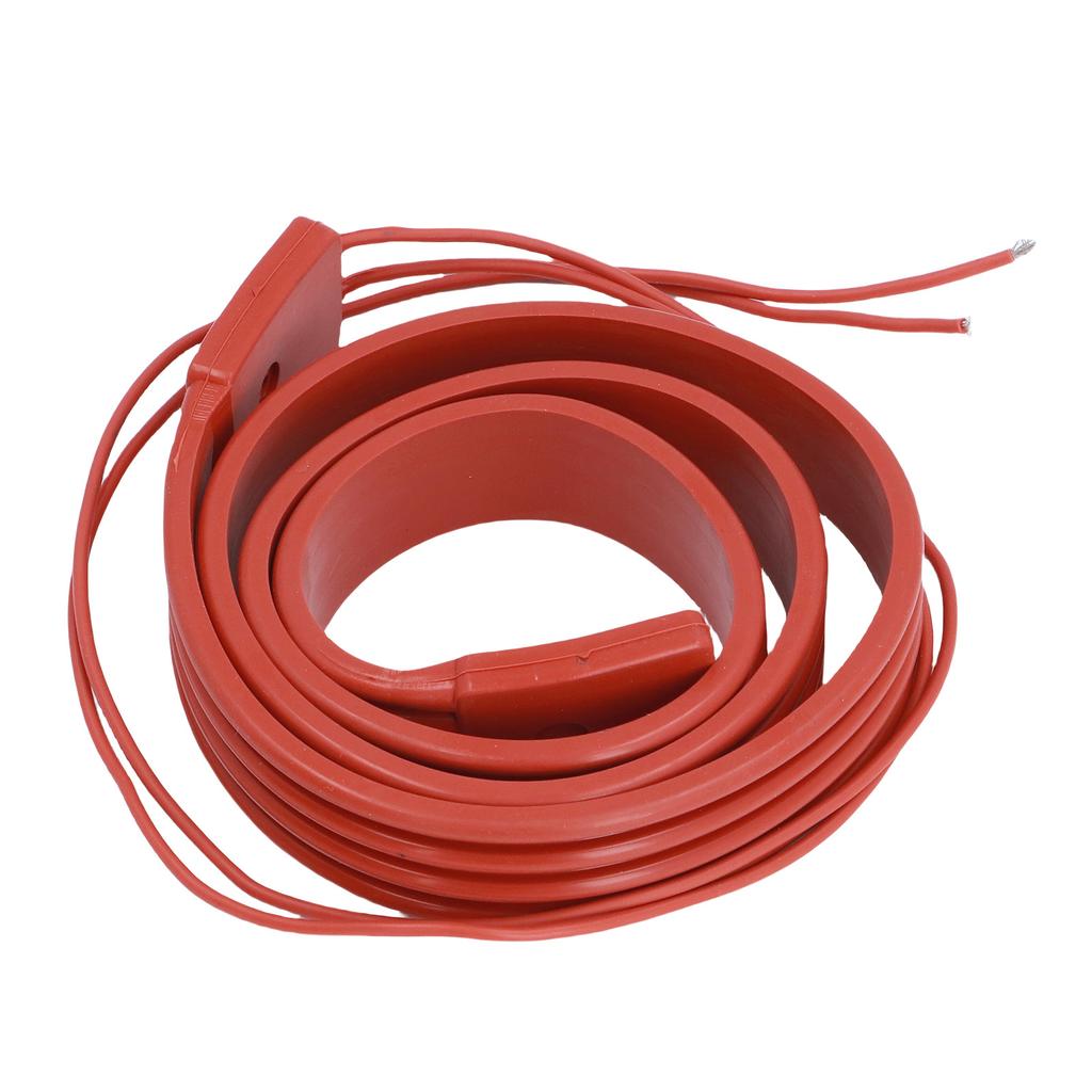 100W Flexibles Heizband Wasserdicht Isolierte Silikon Frostschutzhülle für Wasserrohr Metall Kunststoffrohrleitung