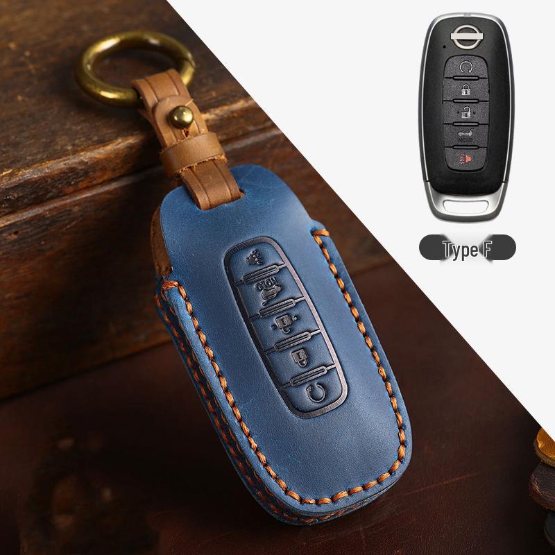 Nissan Key Case: Compatible with 23 Models Including Teana, Ariya, Sylphy, X-Trail, Tiida, Qashqai, and Kicks