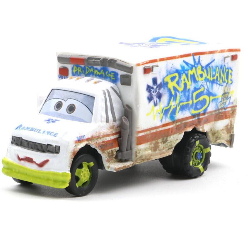 High Quality Alloy Car Model For Kids Featuring Cars 3 Avie And Mr. Damage Toys