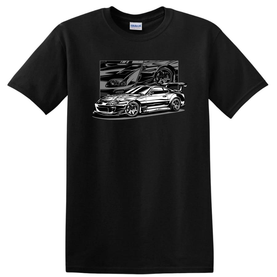 Supercar T Shirt Graphic Car Lover Tee Racing Enthusiast Black and White Design XXXL