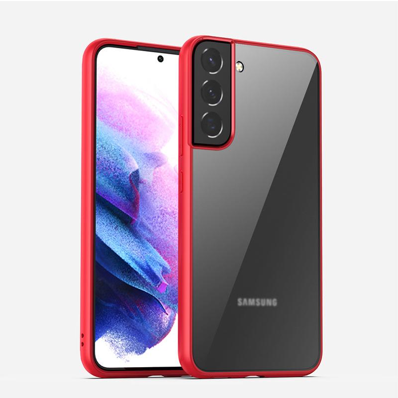 Suitable for Samsung S22ultra Mobile Phone Case Transparent Anti fall Galaxy S22plus Protective Case S22 Case Anti Slip