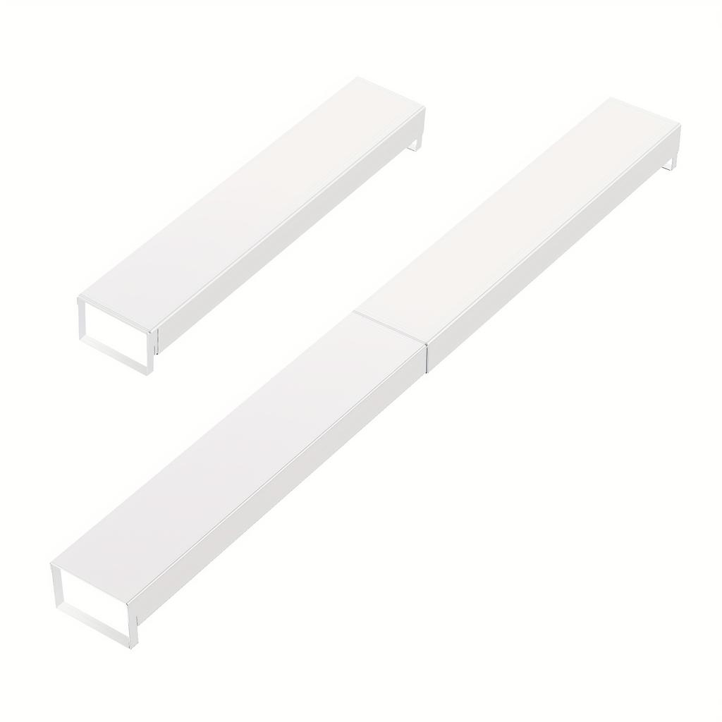 1pc Expandable Metal Spice Rack for Gas Stove - Sleek, Oil & Smoke-Proof Kitchen Organizer, Utility Hooks