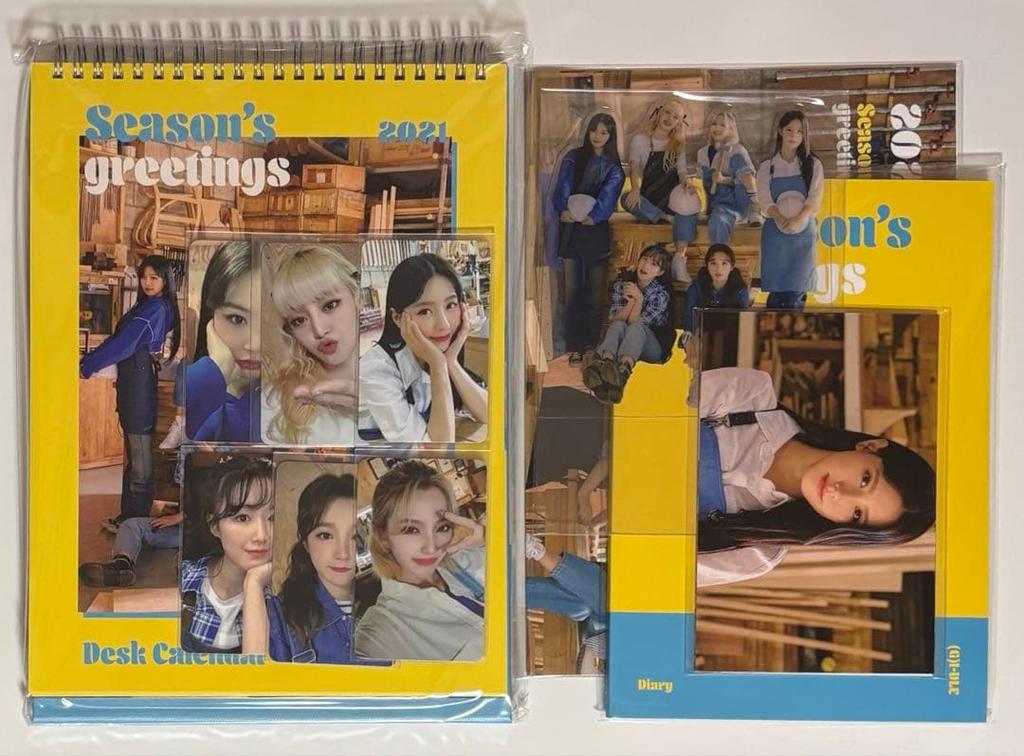 [USED] Gidle Idle Season's Greetings 2021 Sigri