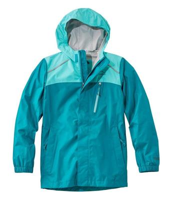 Büyük Çocuklar Trail Model Yağmurluk Renk Bloklu XL Beden Klasik Teal Mavi Mavi 0UPL524008 [LLBEEN]