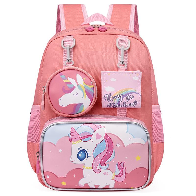 Children'S Schoolbag First-Class Kindergarten Big Class Boys And Girls Cute Cartoon Wang Wang Team Backpack