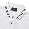 Emporio Armani Letter Logo Casual Short Sleeve Polo Shirt Men polo shirts White 3H1FN4-1JCQZ-0F130