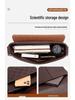 Men's High-End Vertical Crossbody Business Bag - Large Capacity Casual Messenger Briefcase