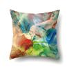 Nordic Modern Abstract Ins Style Polyester Pillow Case Car Decoration Home Printed Waist Cushion Pillow Case