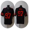 San Francisco 49ers NFL Football Jersey Bosa 97 Deebo Samuel 19 Second Generation Embroidered Retro Style