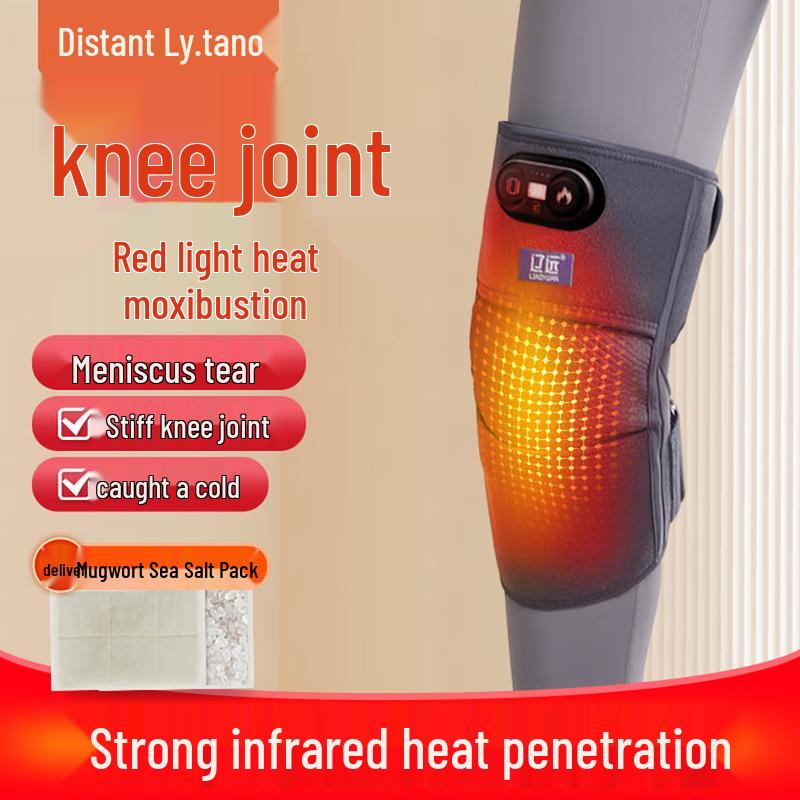 Electric Heated Red Light Therapy Knee Massager