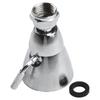 360 Degree Rotary Shower Heads Adjusted Silver Water Saver