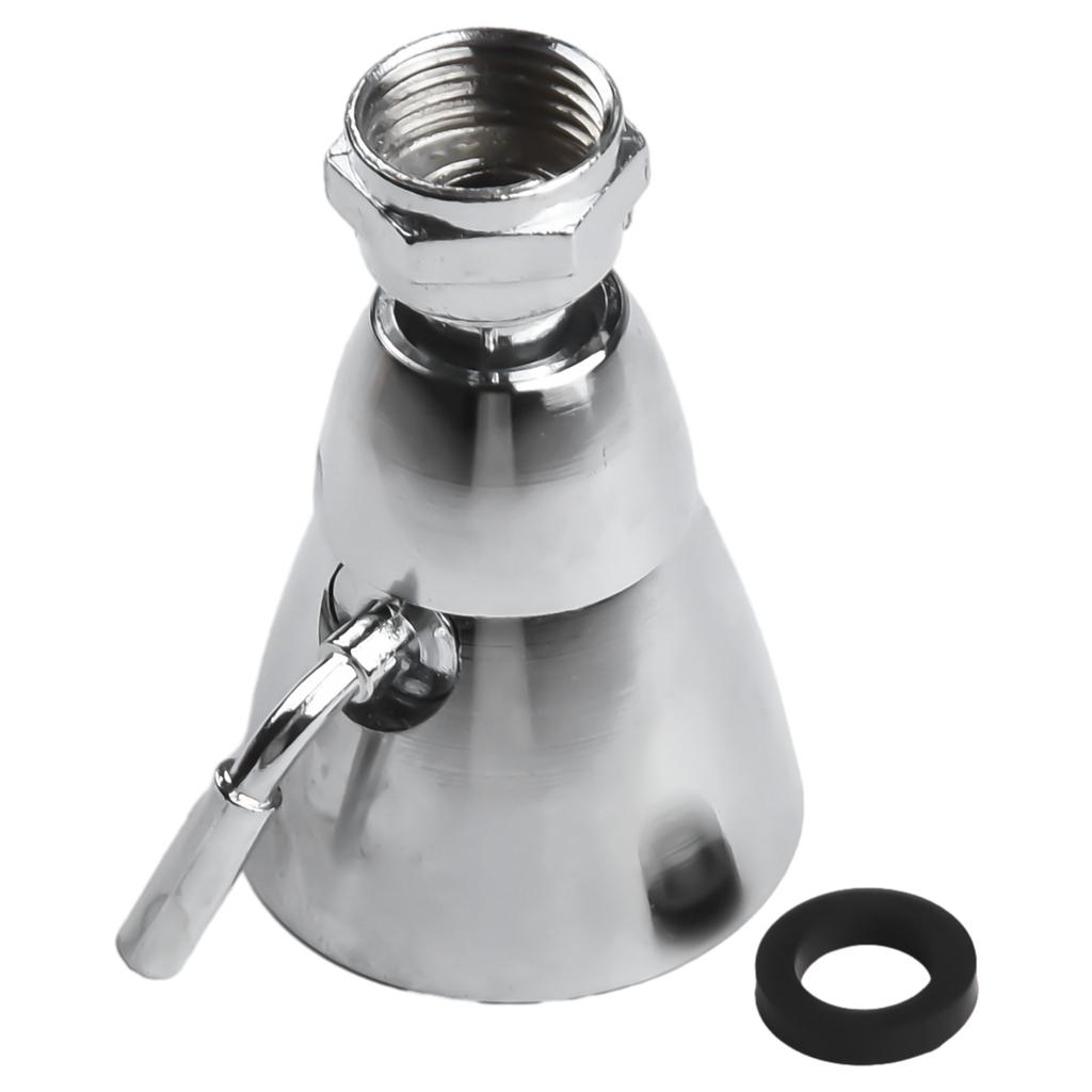 360 Degree Rotary Shower Heads Adjusted Silver Water Saver