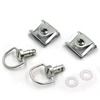 Motorcycle parts Black Quick Release Dzus Style Motorcycle 1/4 Turn Fairing Fastener 19mm Pins