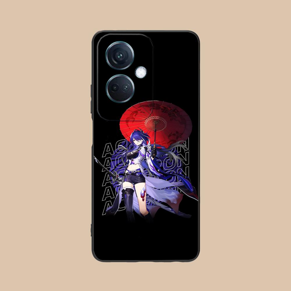 

HSR Acheron Matte TPU Mobile Phone Case for OPPO Find X9 X8 X7 X6 X5 X3 X2 Plus s Pro Ultra Lite Colorful Printing Cover OPPO Find X9