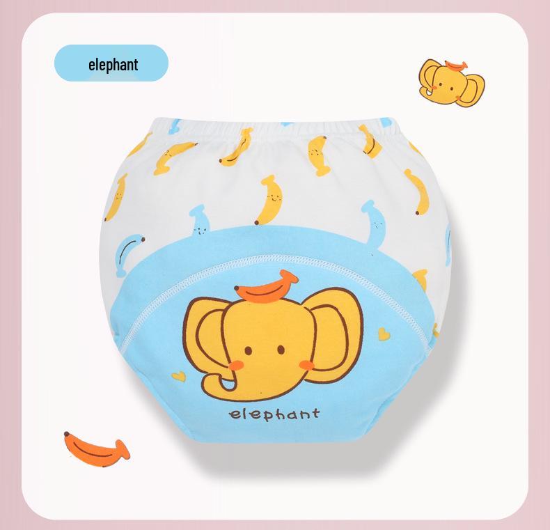 

Детские тренировочные трусики из хлопка класса А, дышащие, моющиеся, для девочек: Летнее марлевое подгузниковое нижнее белье 110 (recommended 26-35 lbs)