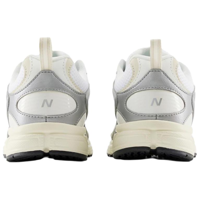 New Balance 408 Comfortable Versatile Durable Low-Top Dad Shoes Unisex Sneaker White Silver ML408GM