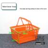 Thickened Handheld Plastic Shopping Basket - Suitable for Snacks, Household Vegetables, and Convenience Stores