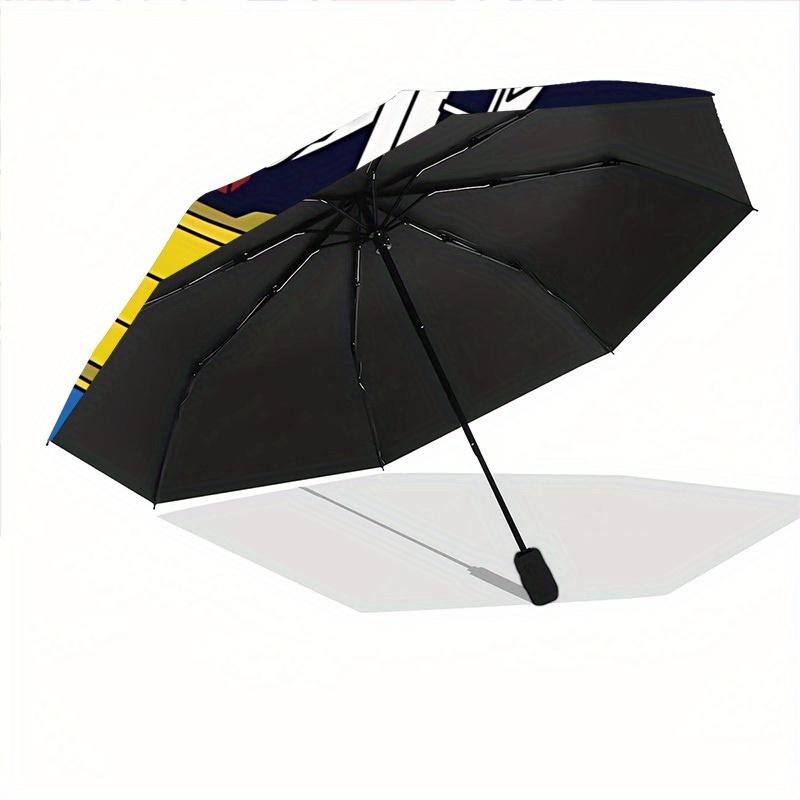 1pc Gundam Automatic Opening/closing Umbrella, Foldable Sunshade, Perfect Gift for Friends, Durable Handle Yy250812089