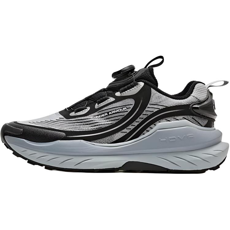 Kids' Sneakers Under Armour Fabric Comfortable Low top Kids Lifestyle Shoes Gray Black Unisex