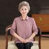 Lightweight Summer Blouse for Middle-Aged and Elderly Women