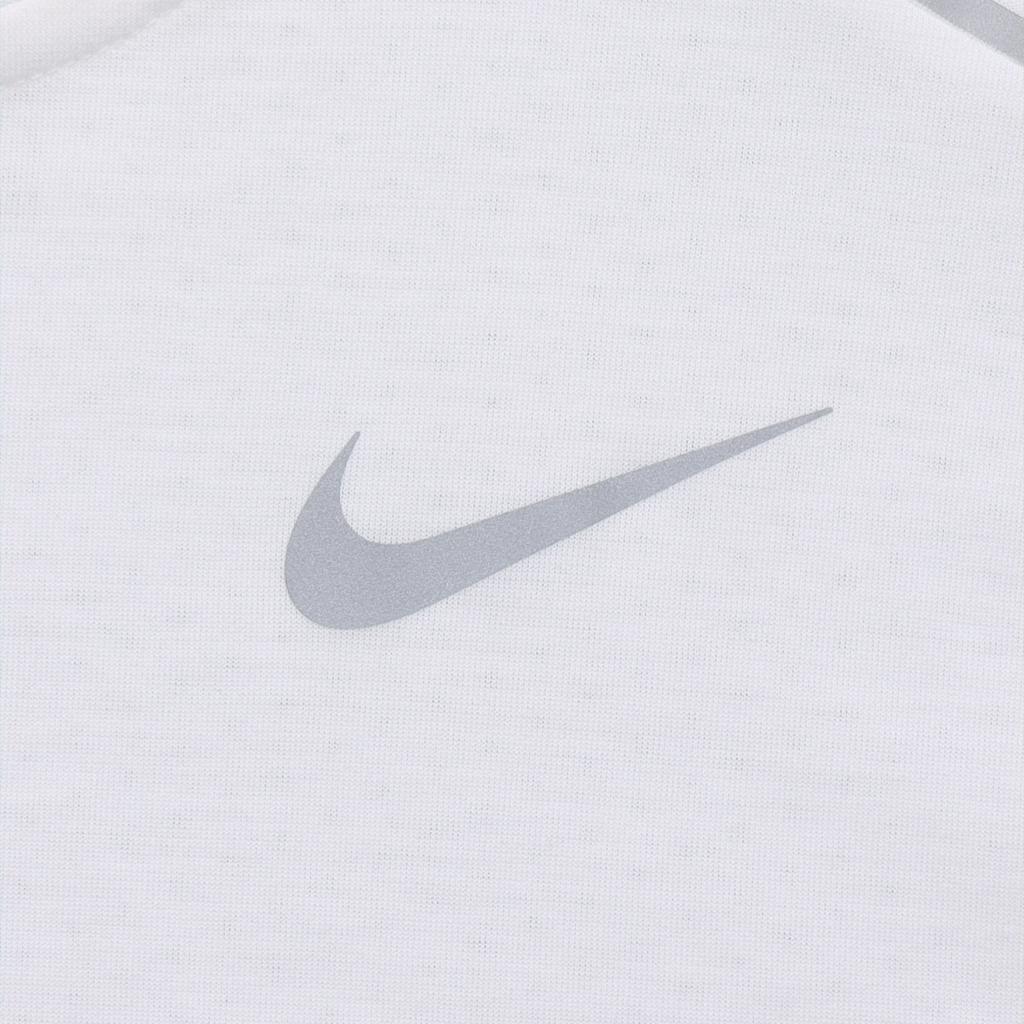 Nike Breathable Crew Neck Short Sleeve Running Shirt Men Tops White AQ9920-100