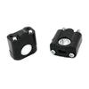 Black Handle Fat Bar Mount Clamps Riser 7/8" Handlebar for Dirt Bike Motocross